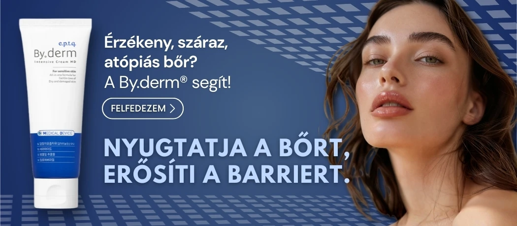 By.derm intenzív regeneráló krém - nyugtatja a bőrt, erősíti a barriert.