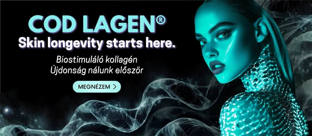 COD LAGEN® biostimuláló kollagén – innovatív, haleredetű kollagénalapú bőrfiatalító kezelés. Újdonság a DermaGuru kínálatában.