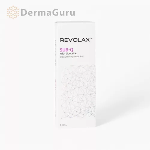 REVOLAX Sub-Q L., hyaluronzuur huidvuller, behandeling van diepe en ernstige rimpels, 1 x 1,1 ml