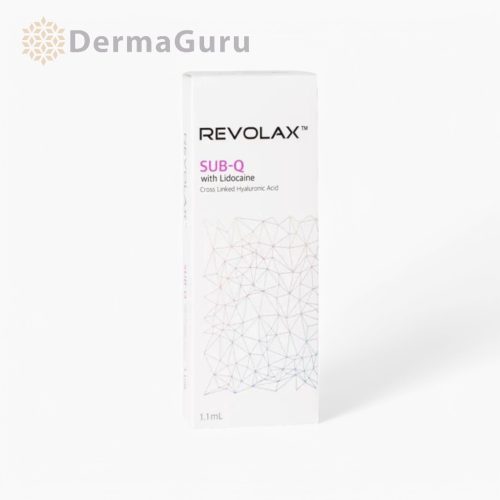 REVOLAX Sub-Q L., pleťová výplň kyselina hyaluronová, ošetření hlubokých a těžkých vrásek, 1 x 1,1 ml