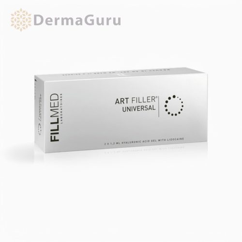 Fillmed Art Filler Universal, výplň s kyselinou hyaluronovou, ošetření středních a hlubokých vrásek, 2 x 1,2 ml