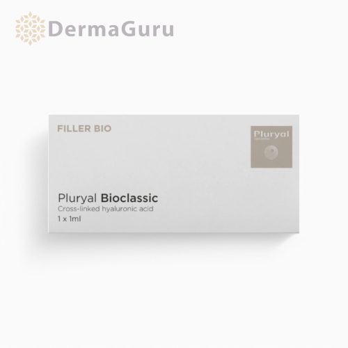 Pluryal Bioclassic, hialuron töltőanyag, közepes mélységű ráncok, volumenvesztés és bőrlazaság kezelése, 1 x 1ml