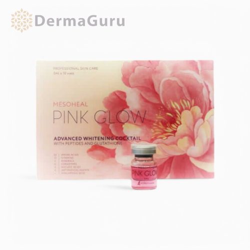 Mesoheal, Pink Glow, fehérítő koktél peptidekkel és glutationnal, 1x5ml, 1 db ampulla, KORU PHARMA