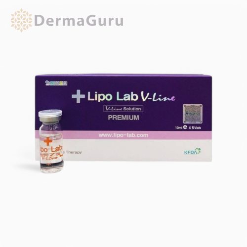 Lipo Lab + V line, odbourávání tuku na obličeji a povislé kůži, 5 x 10 ml ampulí