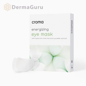   Energizing eye mask, stimulerend oogmasker, hyaluronzuurmasker, 8 stuks, Croma