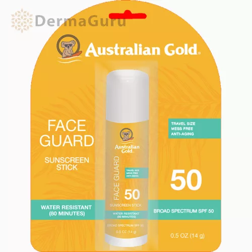 Australian Gold Face Guard SPF 50, fényvédő stift 14 g