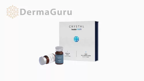 Crystal Healer NMN, 2-staps huidregenererende behandeling 6×3 ml