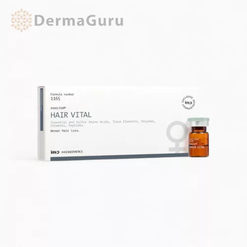 Inno-TDS Hair Vital (Women) – Mezoterapeutický roztok na podporu rastu vlasov pre ženy 4x2,5 ml