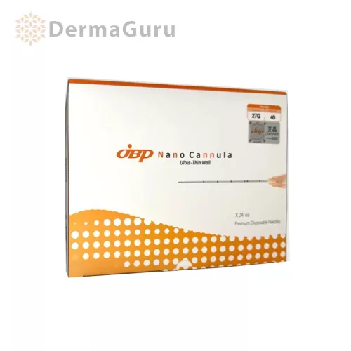 JBP Nano Cannula, ultra-vékony falú kanül, 27G x 40 mm, 24 db