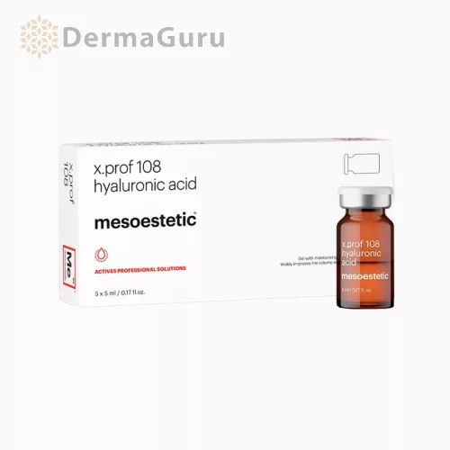Mesoestetic X.Prof 108 Hyaluronic Acid, ampulla 5×5 ml