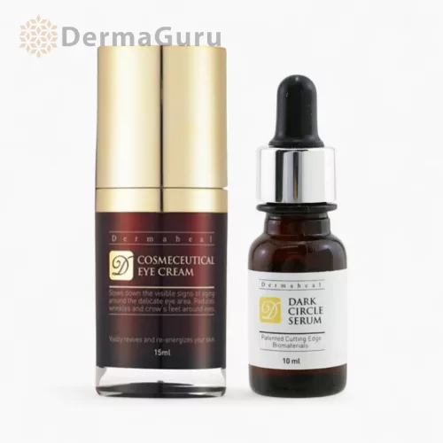 Dermaheal Bright Eyes Duo – očný set proti kruhom a vráskam (2 produkty)