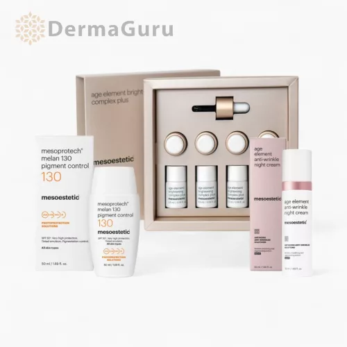 Mesoestetic Illuminating Ritual – rozjasňujúci a pigmentačný rituál (3 produkty)