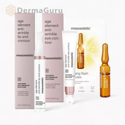 Mesoestetic Revitalising Ritual – verstevigende en volume-boostende routine (3 producten)