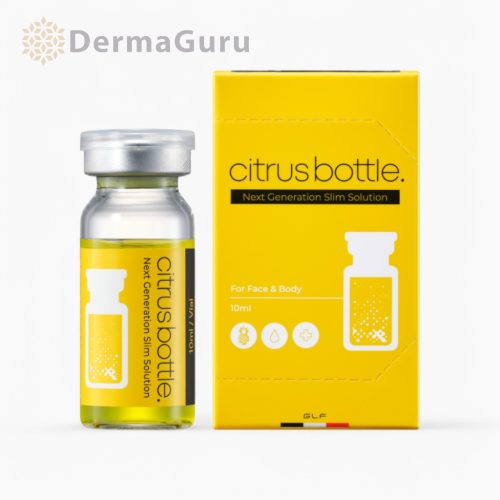Citrus Bottle, výplň pro vypnutí pleti s kyselinou hyaluronovou a vitaminem C, 10x5ml