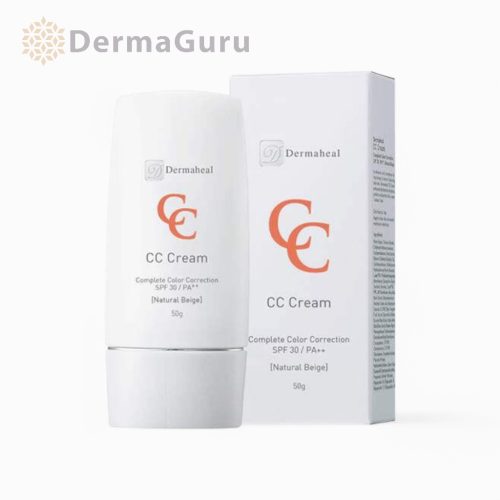 Dermaheal CC krém, korekce tónu pleti a revitalizace, Natural Beige, 50 ml