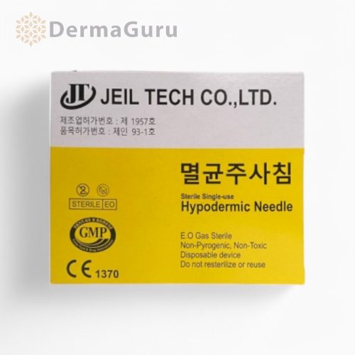 Hypodermic Needle, 31G x 4 mm, egyszer használatos tű, 10 db, Jeil Tech CO., LTD 