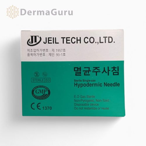 Hypodermic Needle, 32G x 4 mm, egyszer használatos tű, 100 db, Jeil Tech CO., LTD 