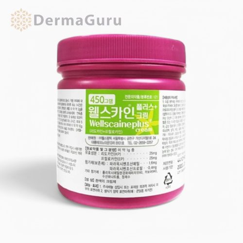 Wellscaine Plus, Lidokain krém, 450g 